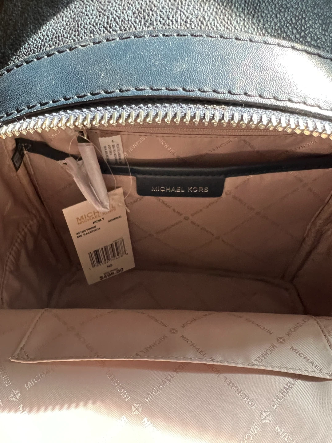 Michael Kors Rhea Zip Backpack brand New with Tags - photo 4