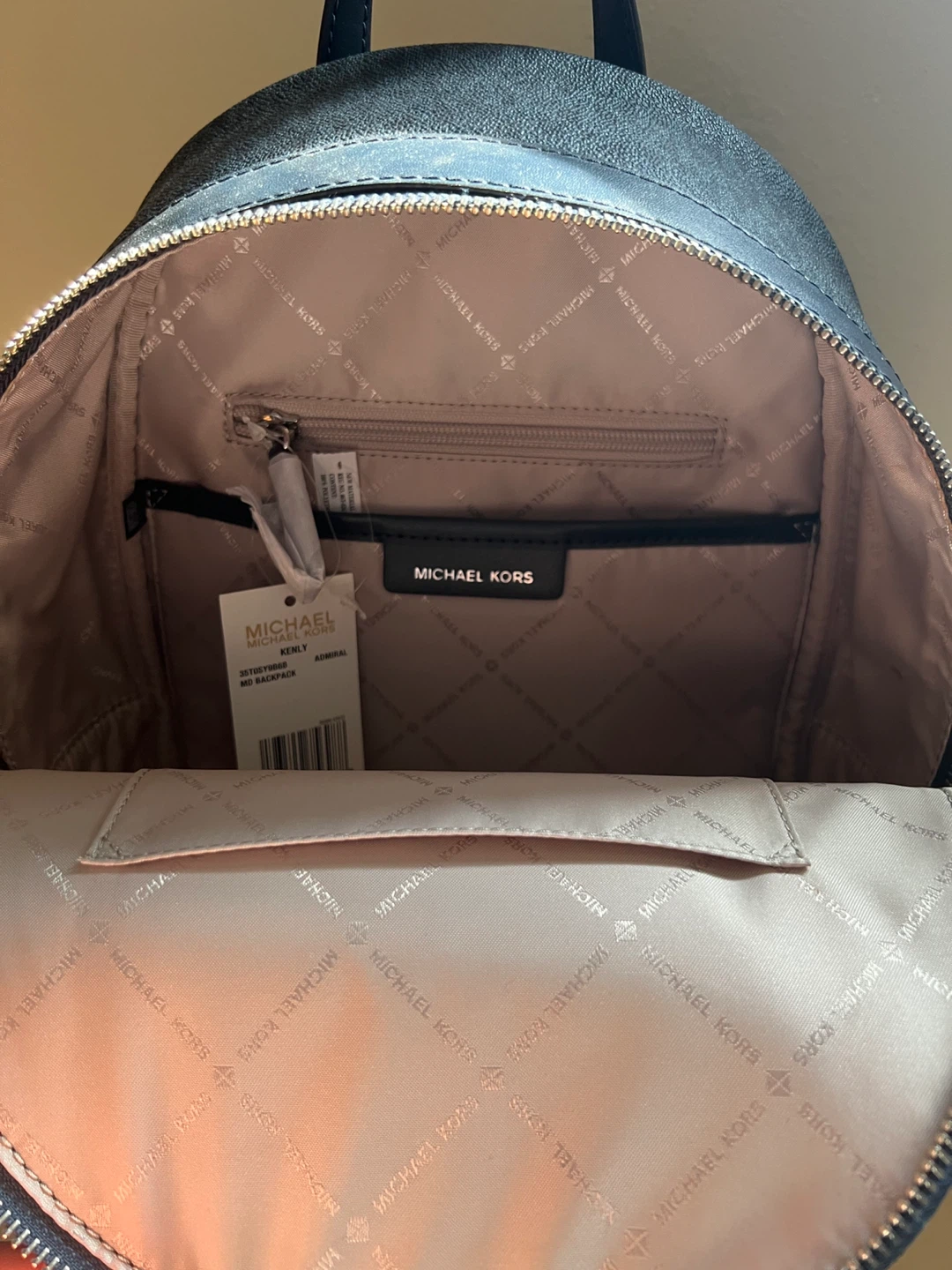 Michael Kors Rhea Zip Backpack brand New with Tags - photo 3
