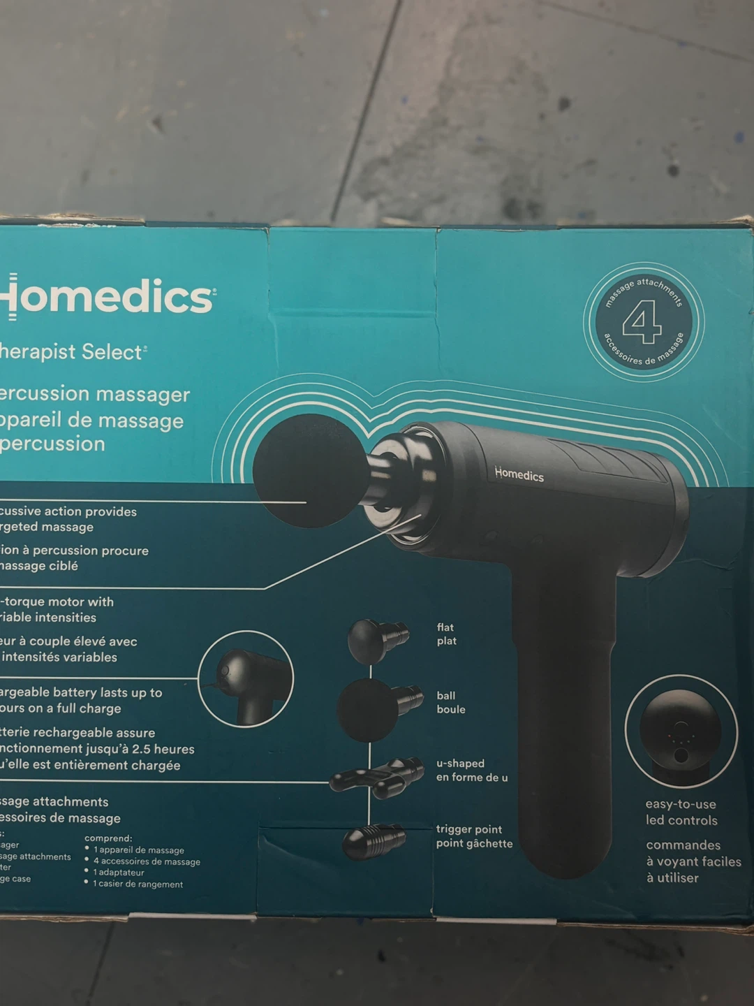 HoMedics Therapist Select Percussion Massager - photo 2
