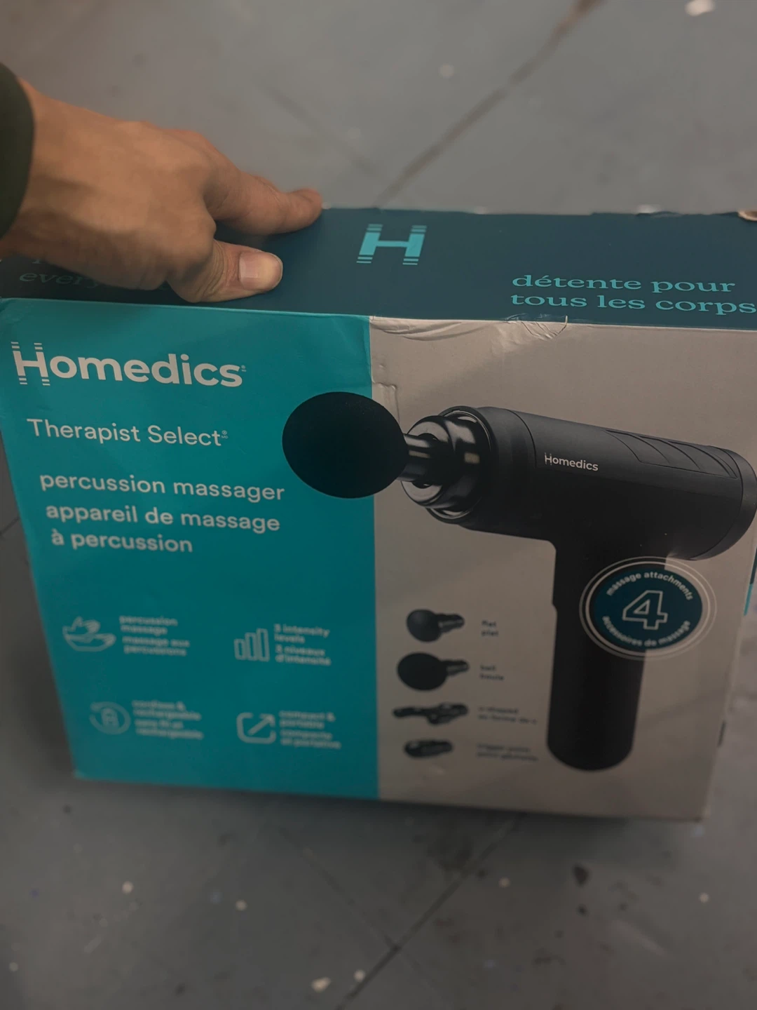 HoMedics Therapist Select Percussion Massager