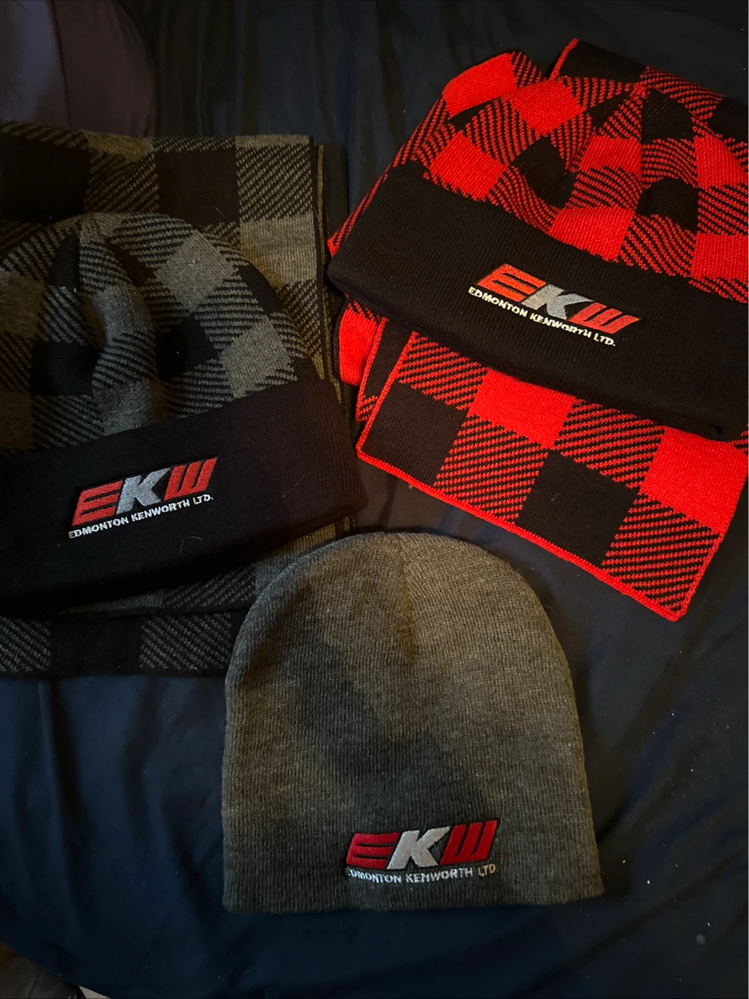 Edmonton Kenworth Ltd. Hats and Toques Bundle