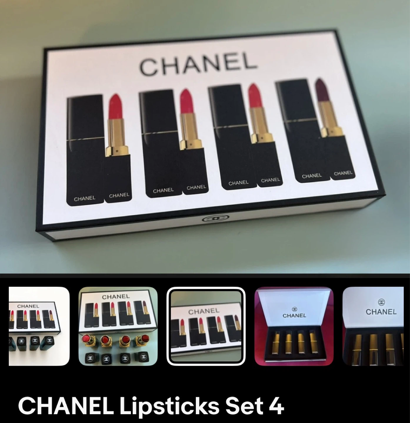 Beautiful Lipsticks Set of 4 Brand New in the box