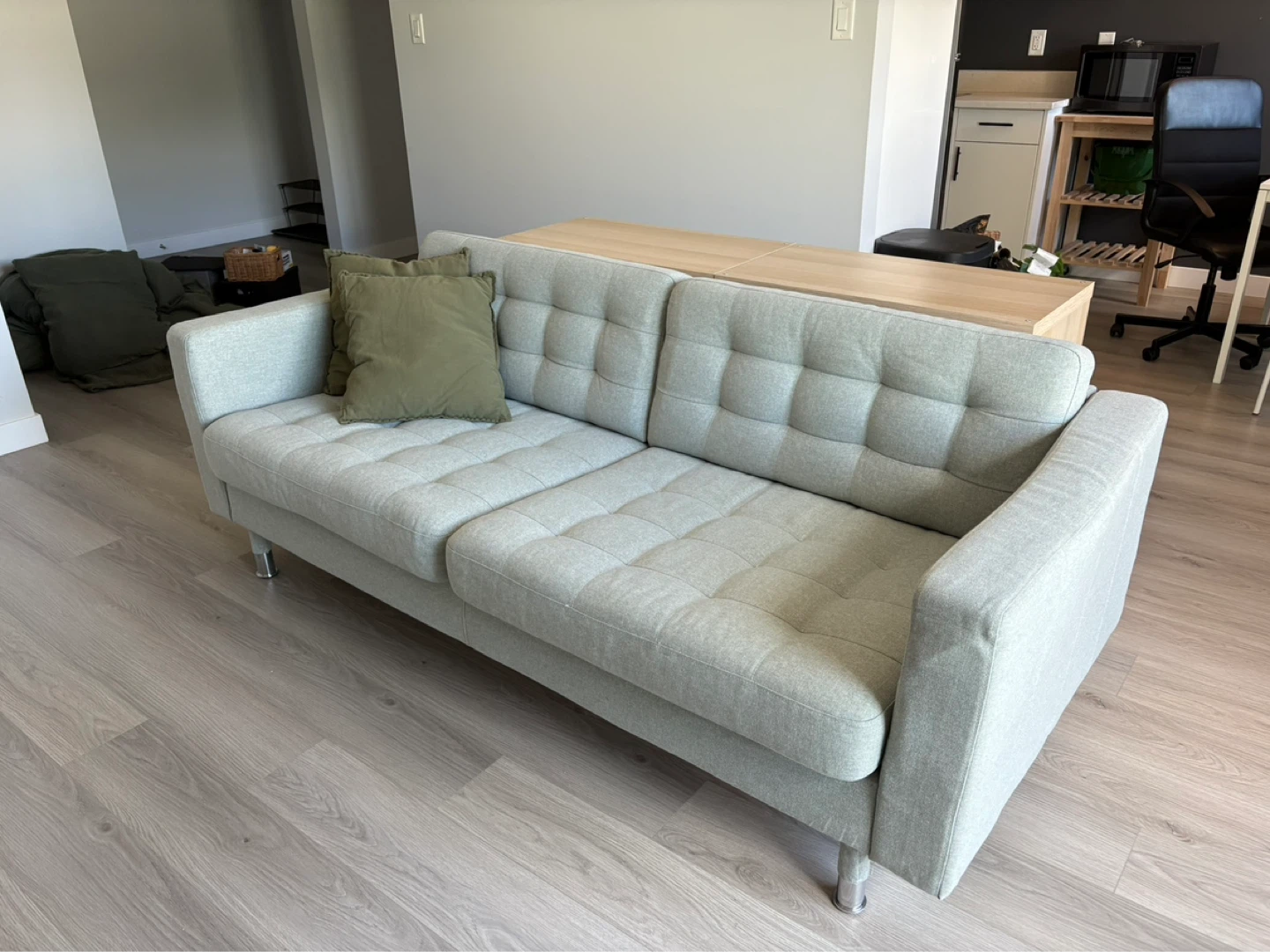 IKEA Light Green Sofa