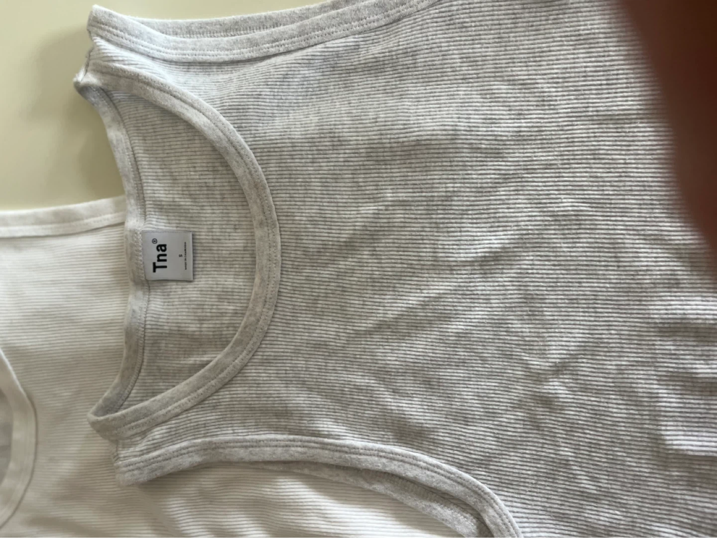 Tna Ribbed Tank Tops (Set of 3) - Size S - photo 3