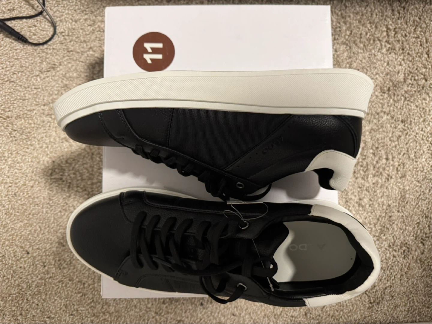 ALDO Black Sneakers - Size 11