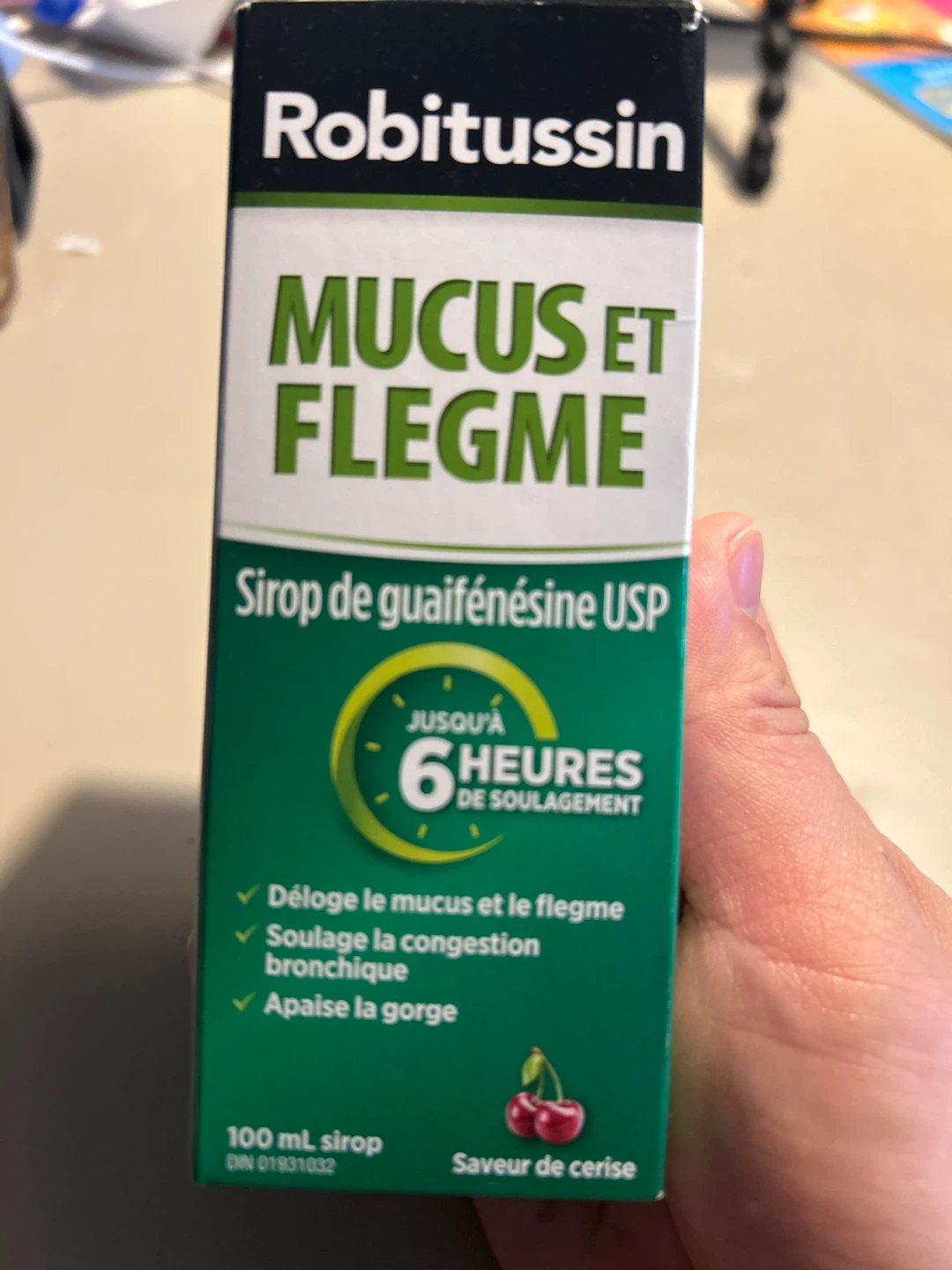 Robitussin Mucus et Flegme Syrup