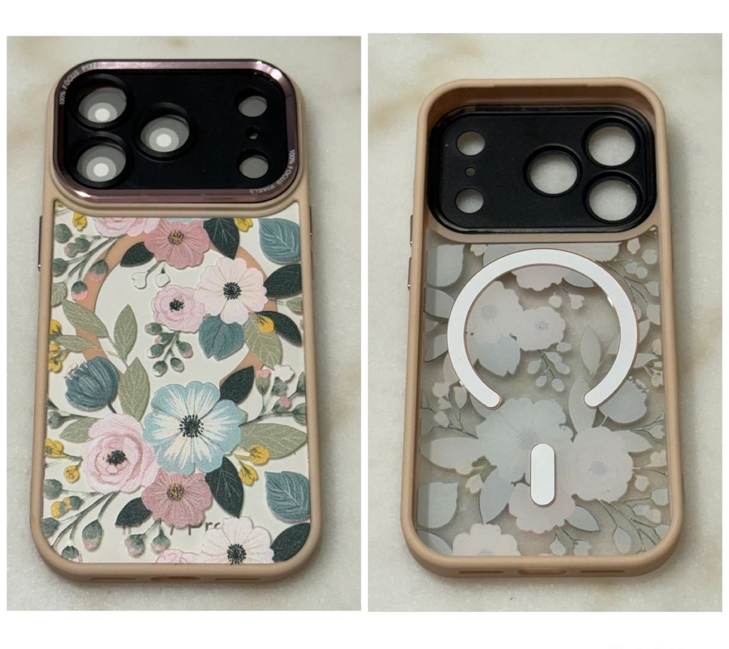 Brand new Clear Cute Flowers Floral for iPhone 17 Pro 6.3" Case - photo 2