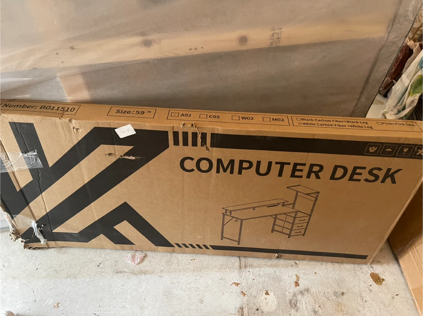 59" Computer Desk