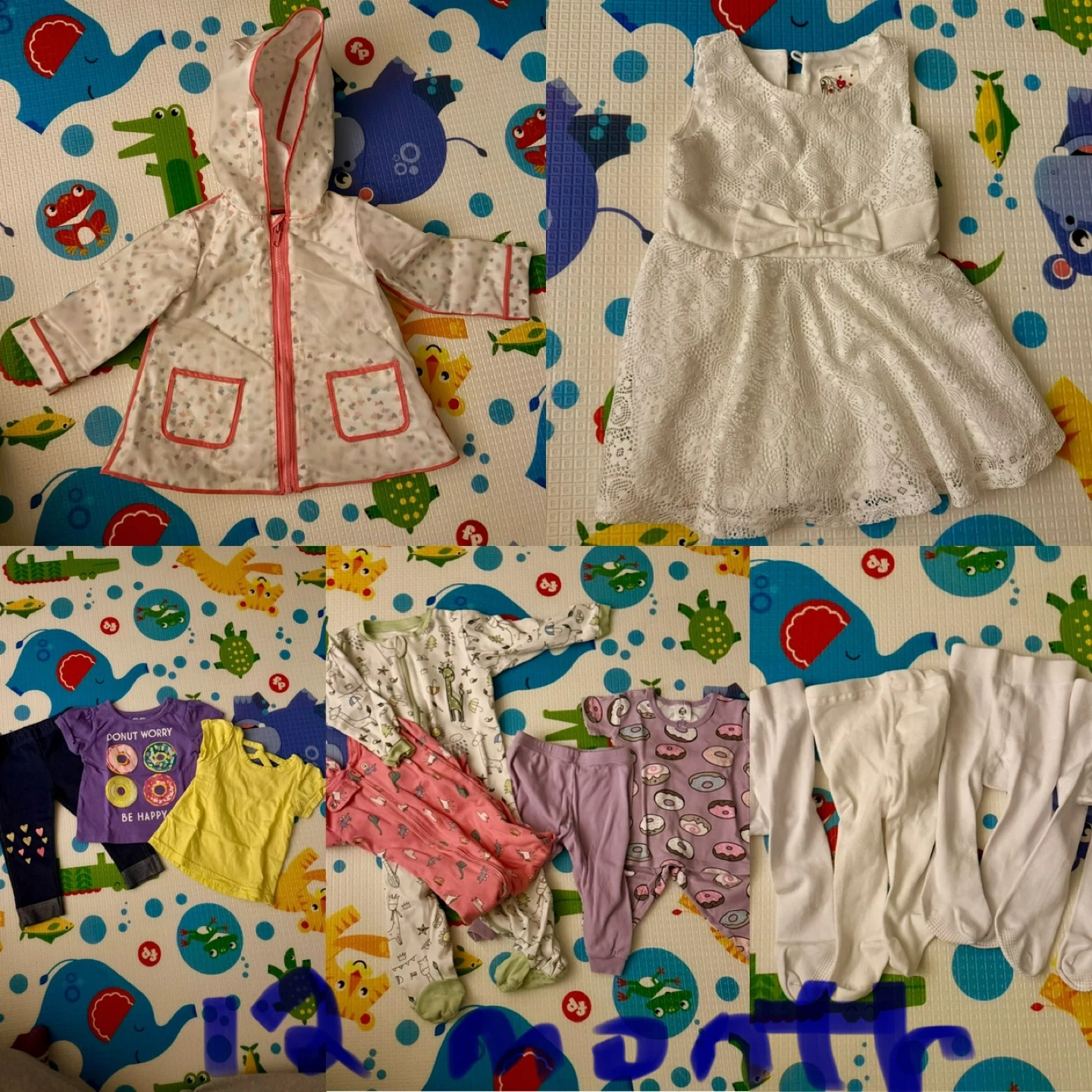 Baby Girls size 12 months Clothes Bundle (Various Brands) - photo 2