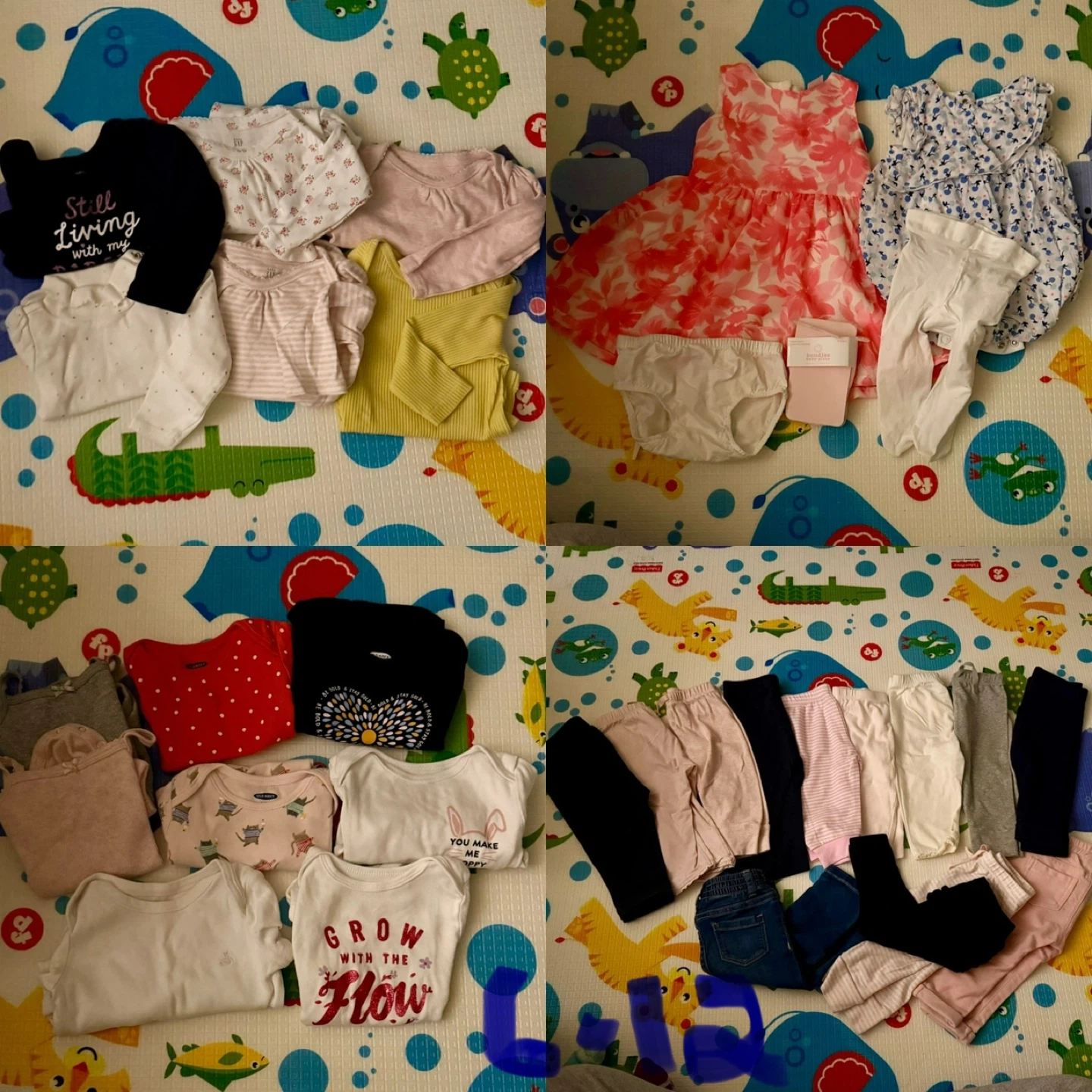 Baby Girl Clothing Bundle Sizes 6-12 months - photo 2