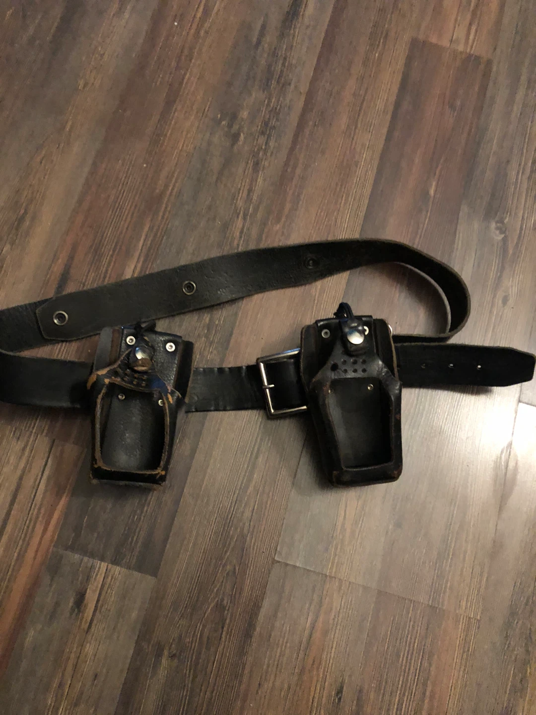 Radio holders and belt