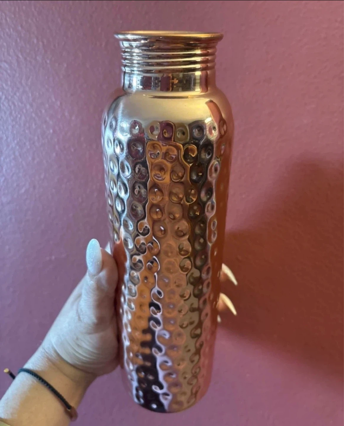 New Hammered Copper Water Bottle - photo 3