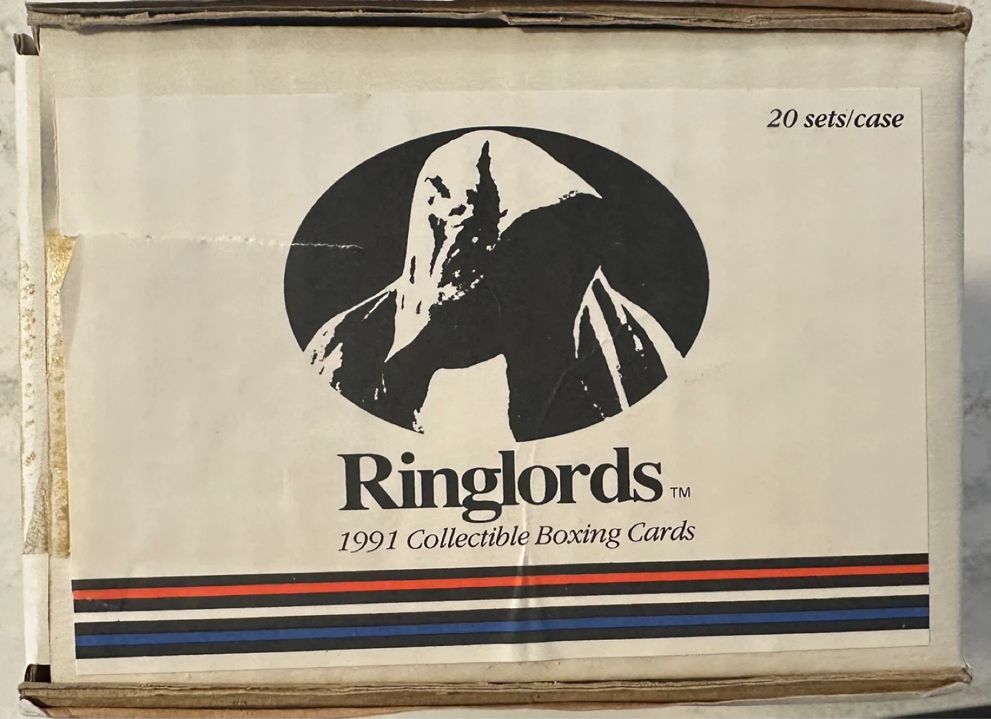 Case of  1991 Ringlords  Boxing Card Complete Sets (20 in total)