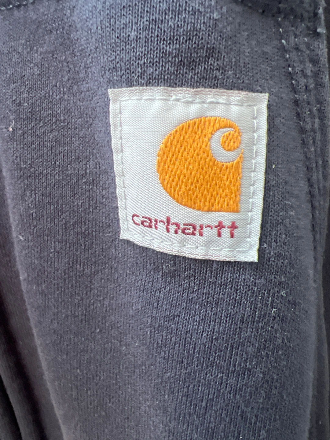 Carhartt Full Zip Hoodie - Navy/Darkish Blue - photo 2