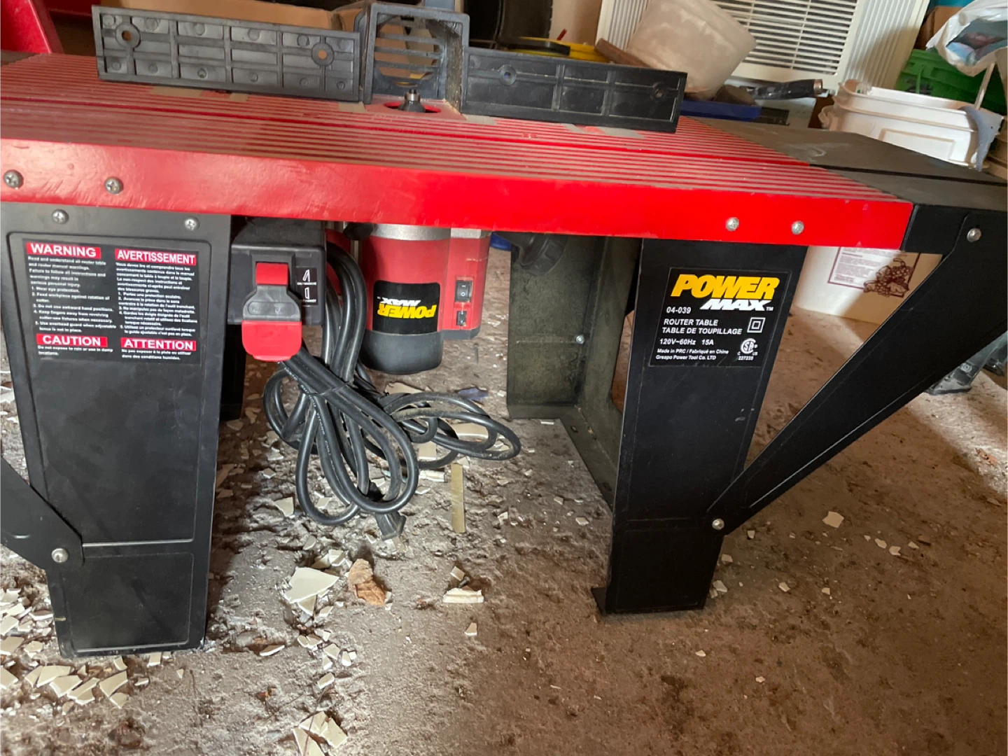 POWER MAXX 06-039 Router Table - photo 2