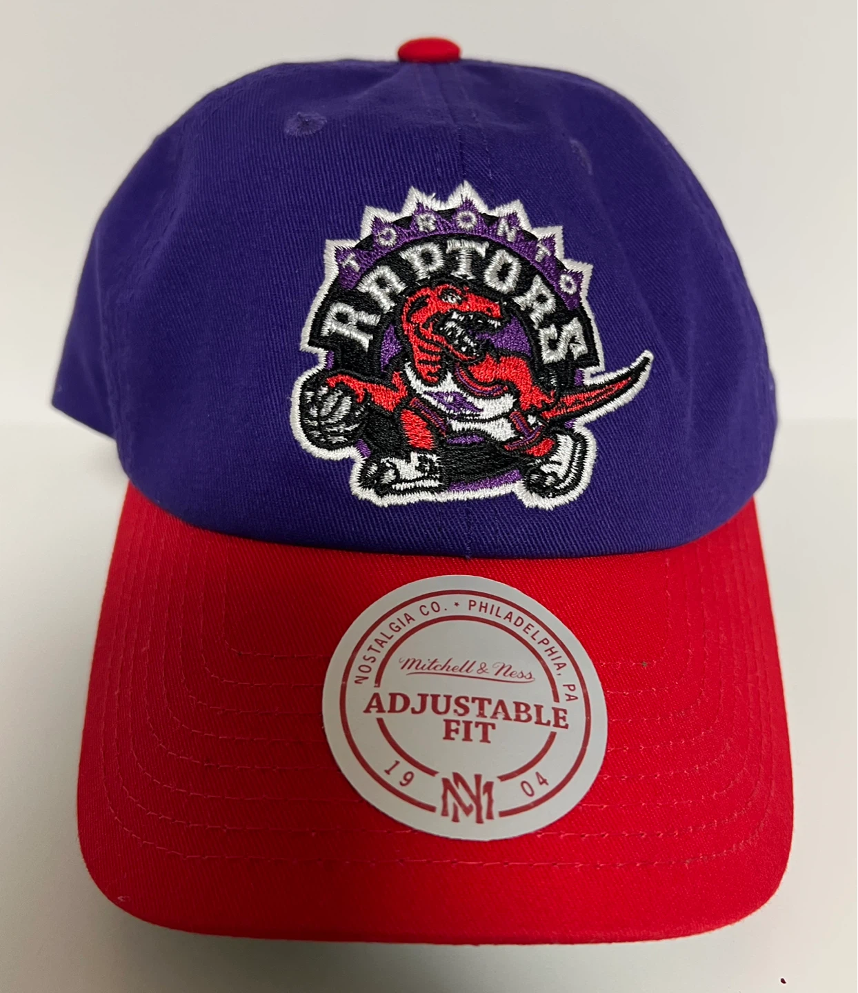 Vintage Mitchell & Ness Toronto Raptors Adjustable Baseball Cap