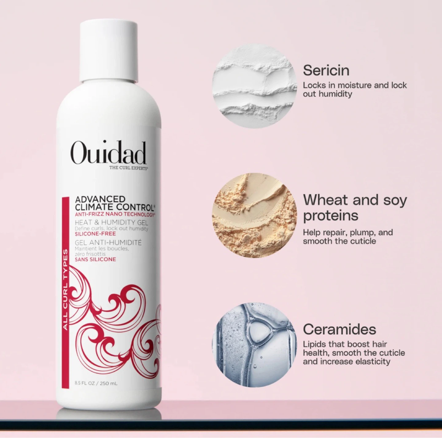 Ouidad Advanced Climate Control Heat & Humidity Gel (Brand New) - photo 3
