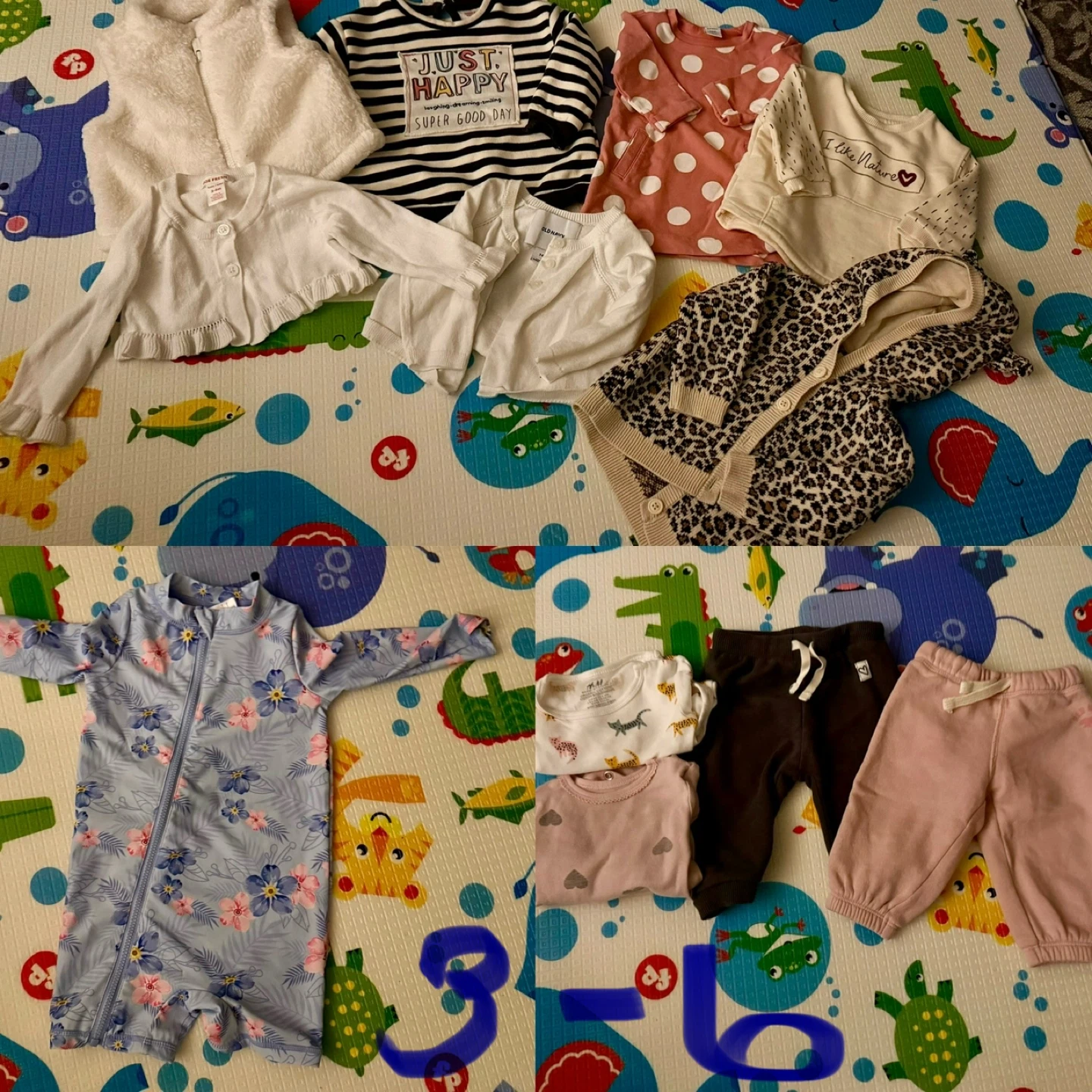 Baby Girls' Clothing Bundle Sizes 3-6 months