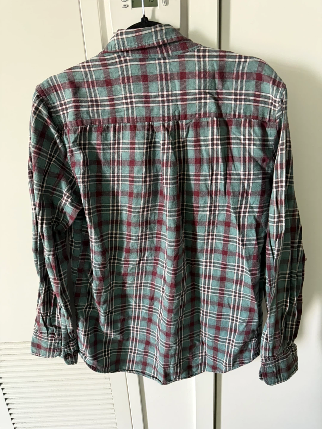 St. John's Bay Plaid Flannel Shirt - Size S - photo 3