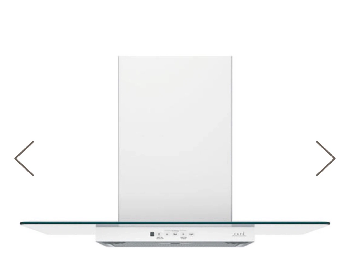 NEW GE CAFE 36” White Wall Mount Range Hood – Never Used