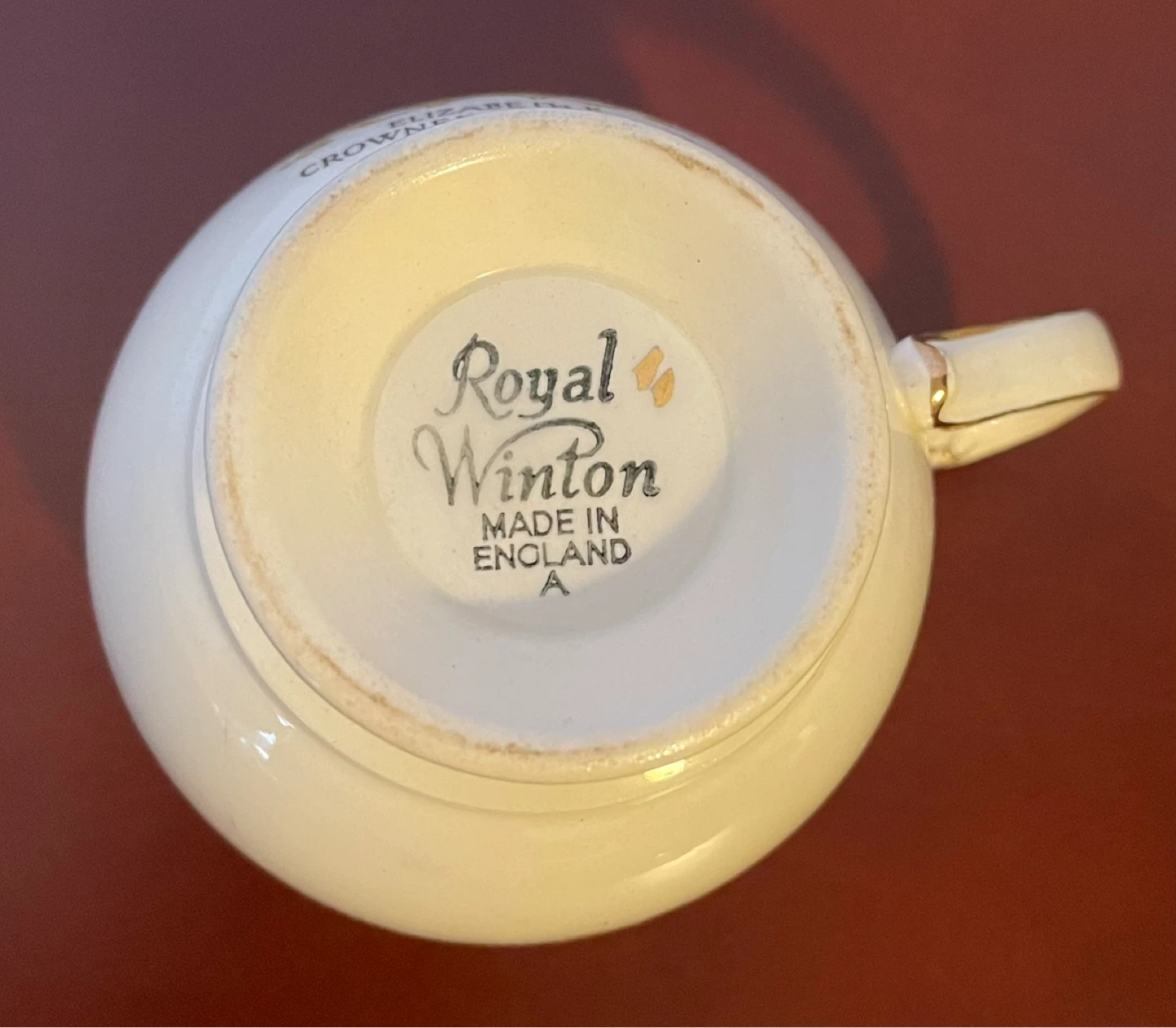 Vintage Royal Winton Coronation Cup 1953 - photo 4