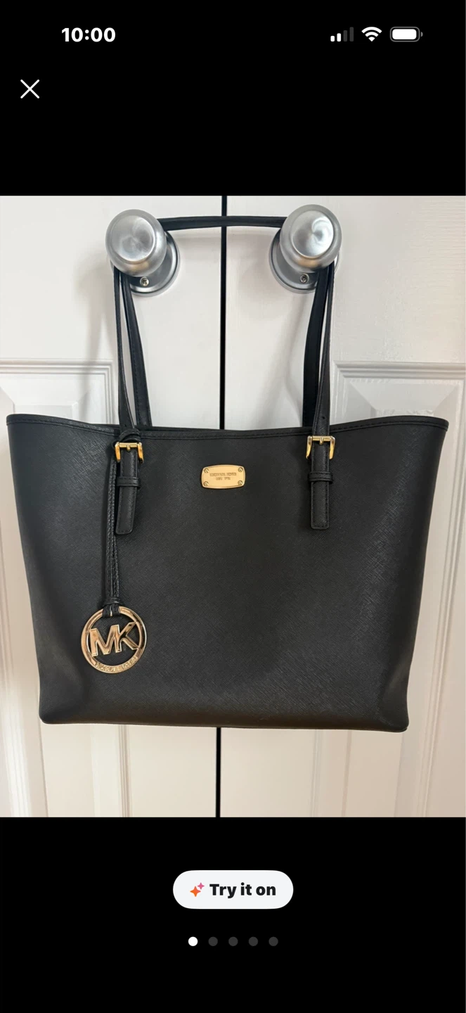 Michael Kors Black Tote Bag