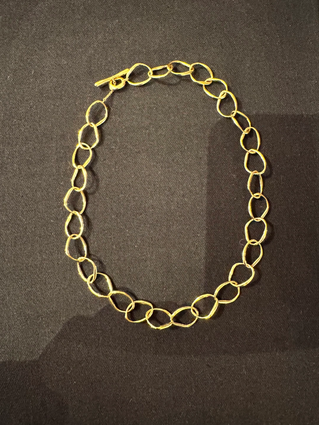 Pandora 14k Plated Gold Necklace