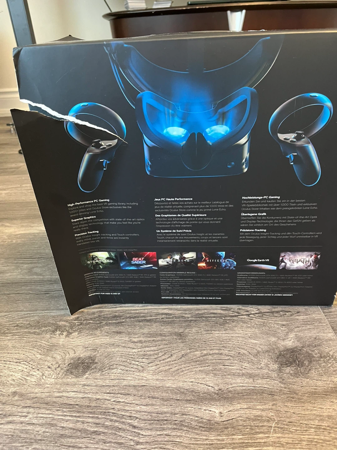 Oculus Rift S VR Headset with Controllers - photo 2