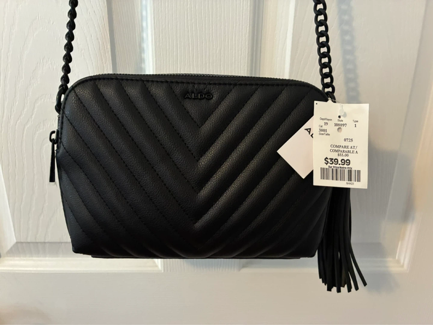 Brand New Aldo Black Crossbody Bag - photo 2