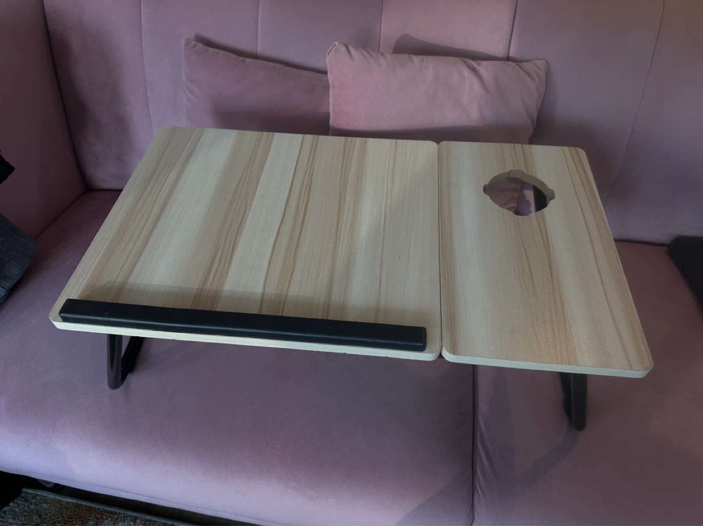 Portable foldable bed tray lap desk table - photo 4