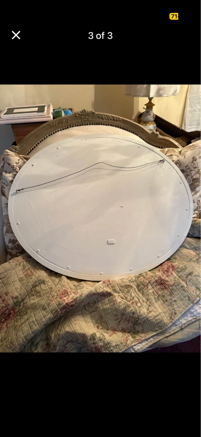 Large ornate mirror - photo 3