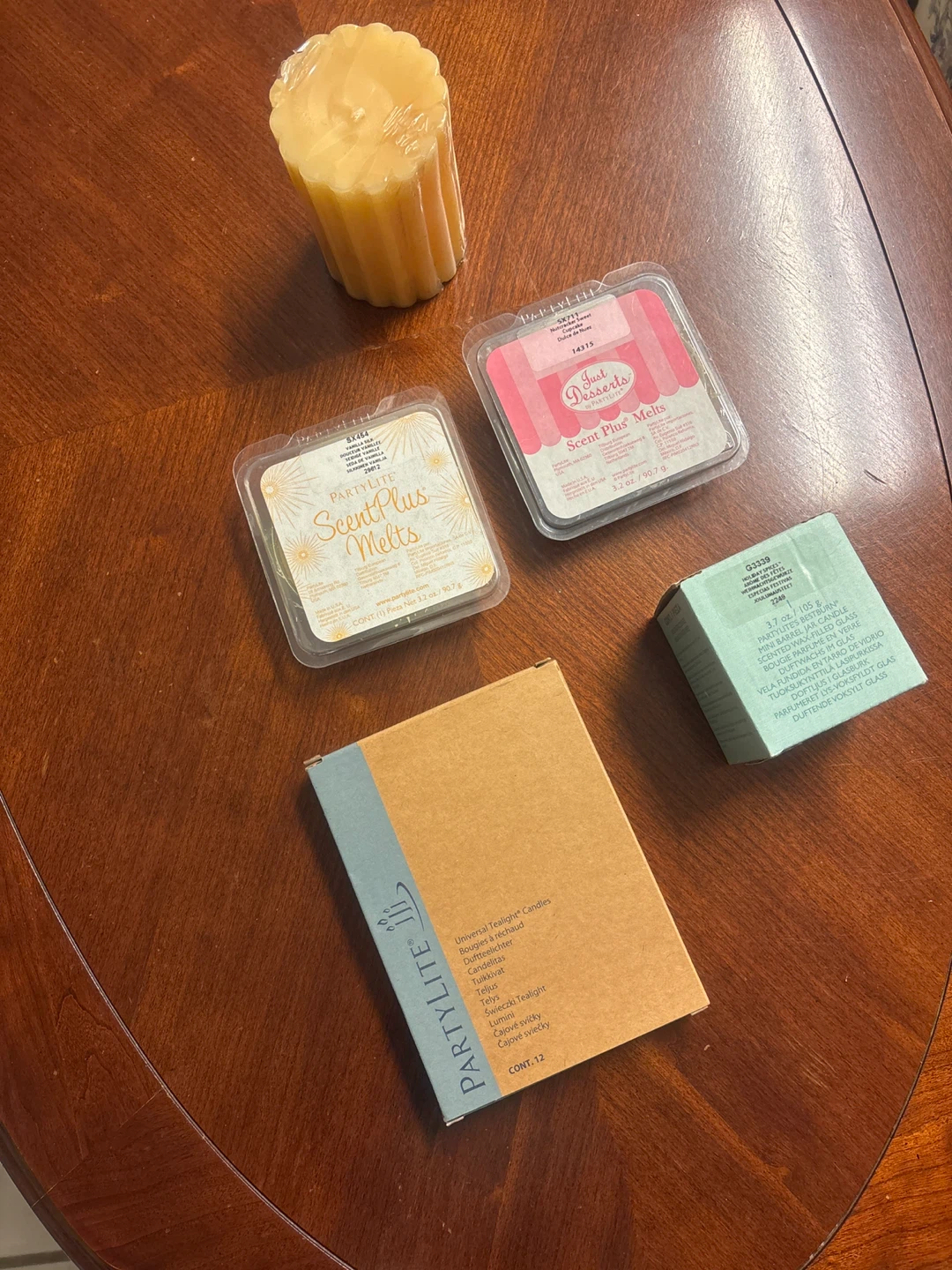 PartyLite Scent Plus Melts and Universal Tealight Candles