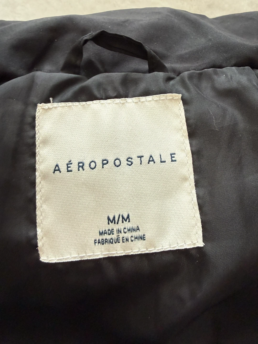 Aéropostale Puffer Vest - M Black - photo 4