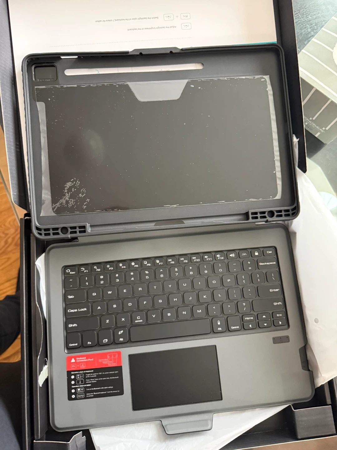 Nillkin Bumper Combo Keyboard Case for Samsung Tab S10 - photo 4