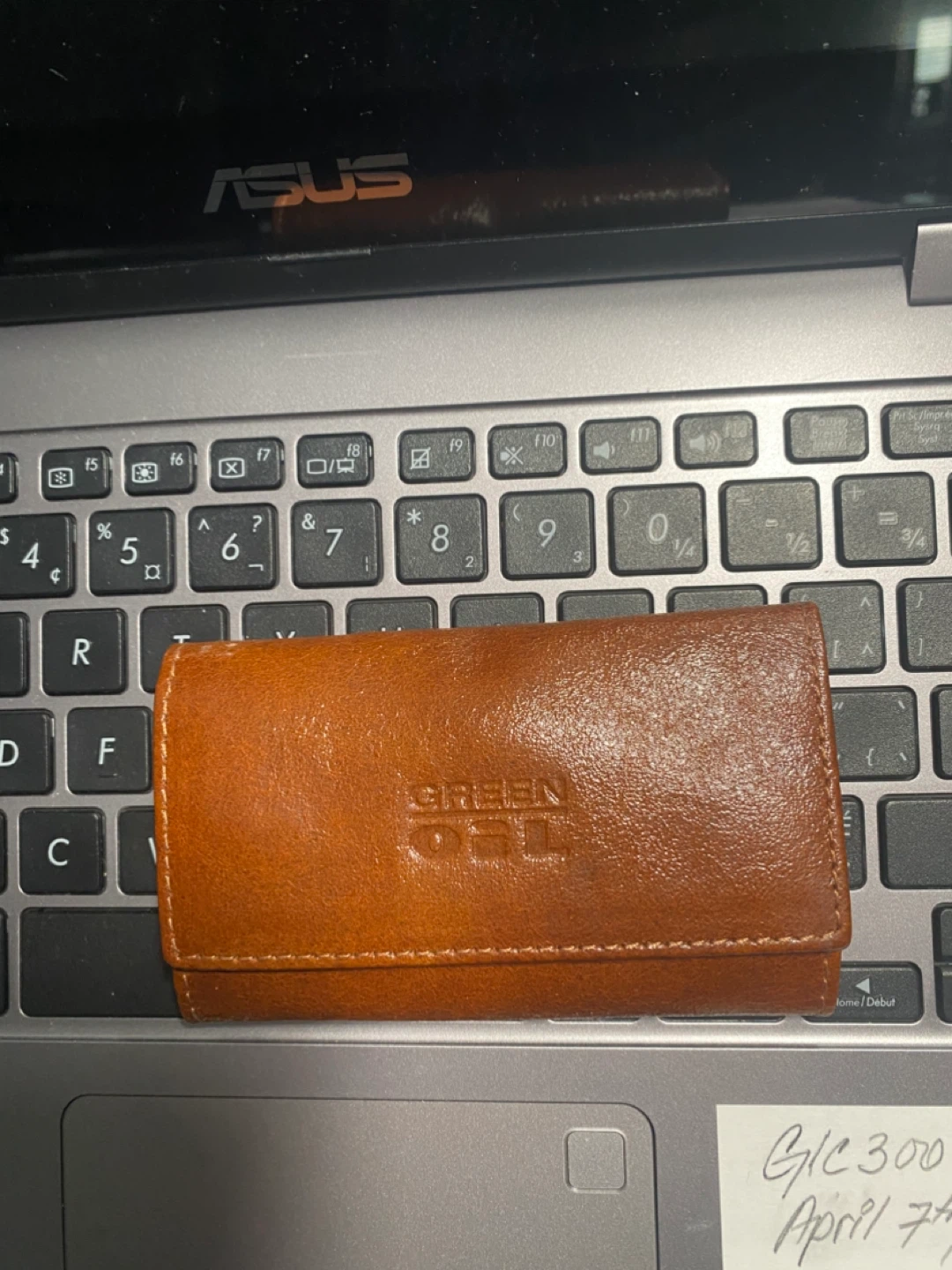 Green Osle Leather Key Holder