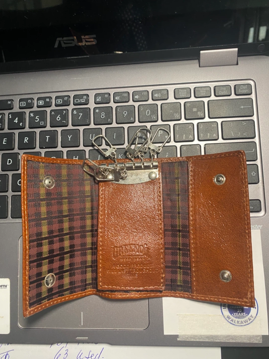 Green Osle Leather Key Holder - photo 2