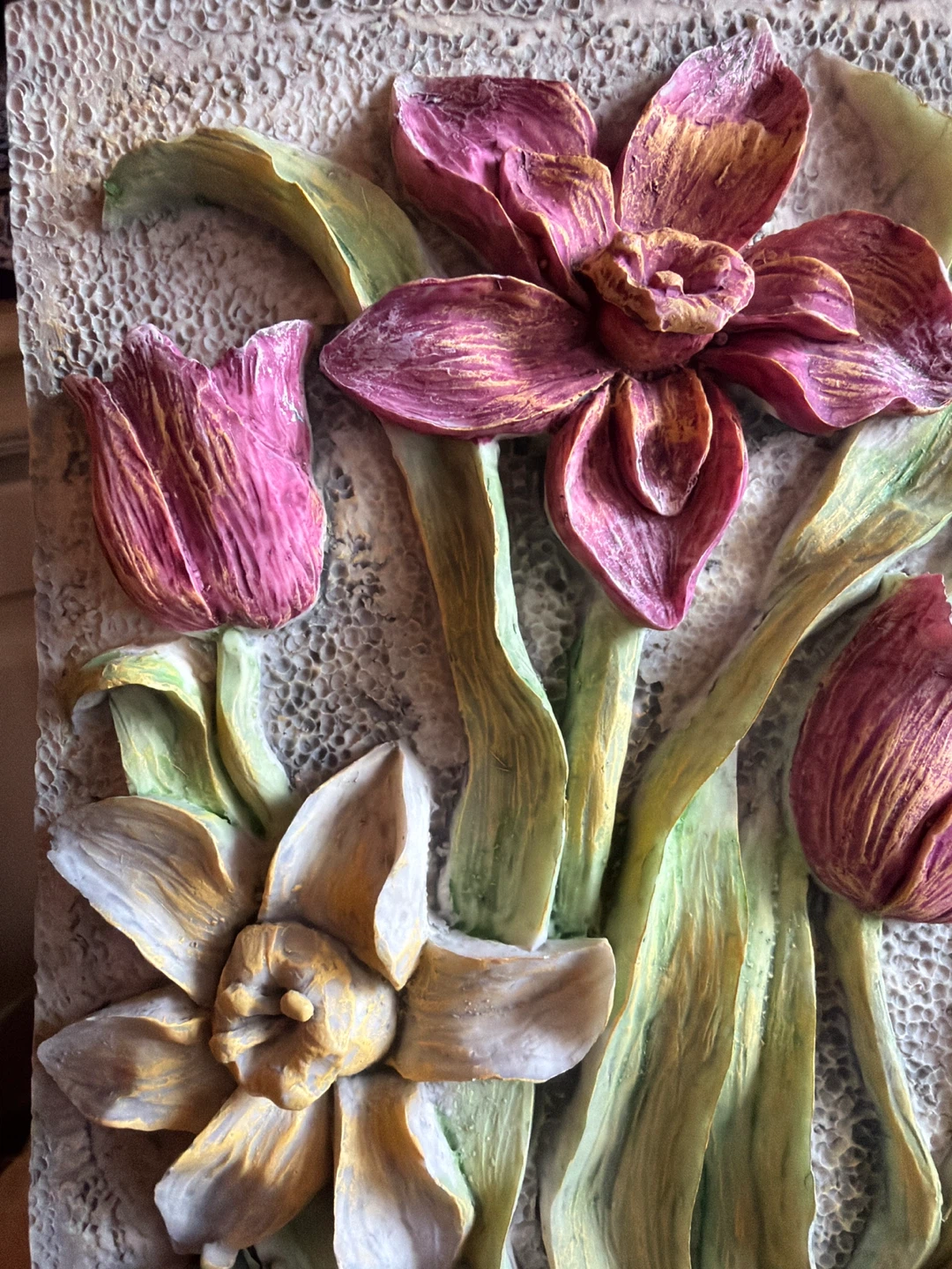 Floral "Welcome" Wall or Garden Decor - photo 3