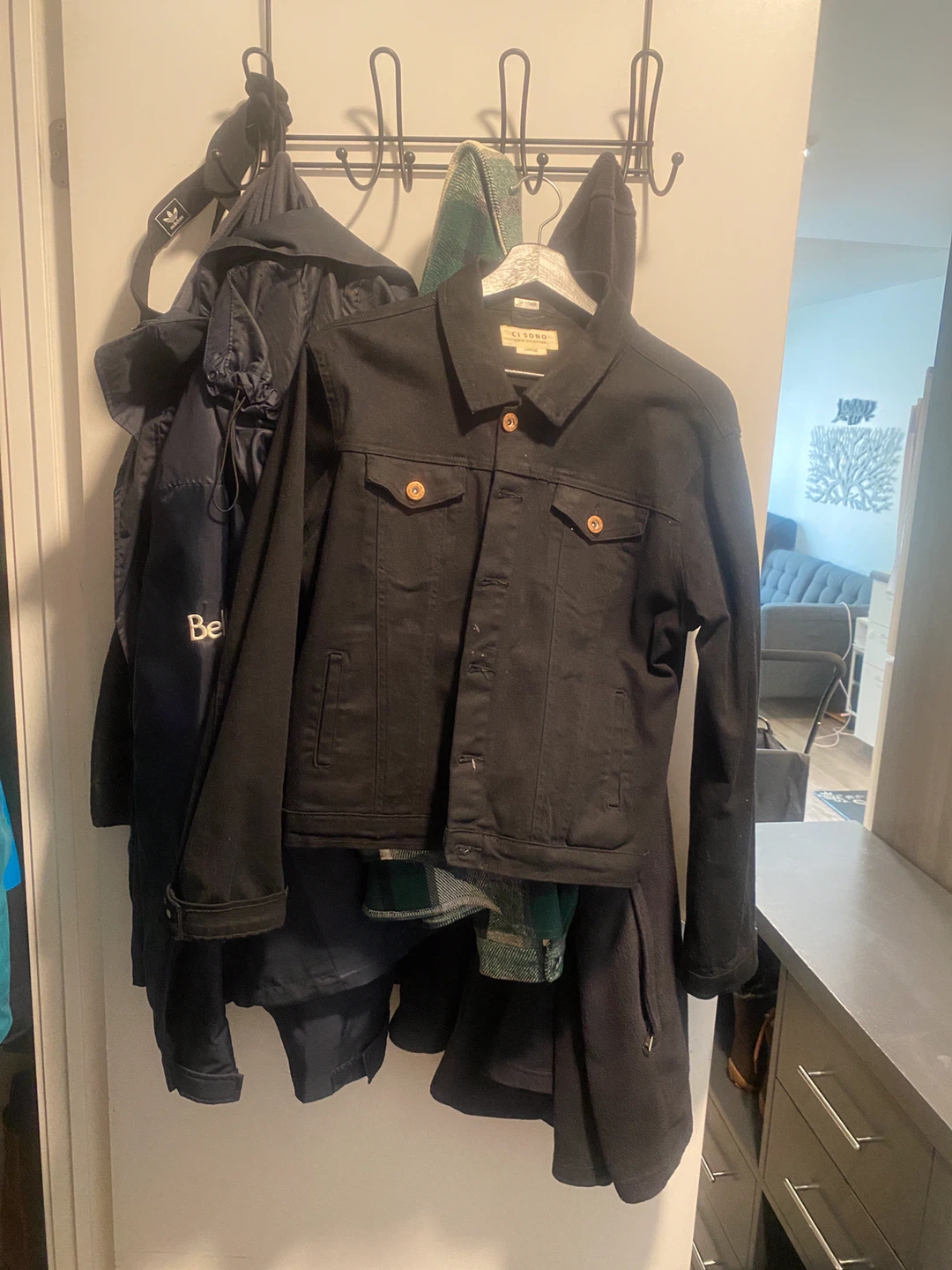 Ci Sono Denim Jacket - Black, Large