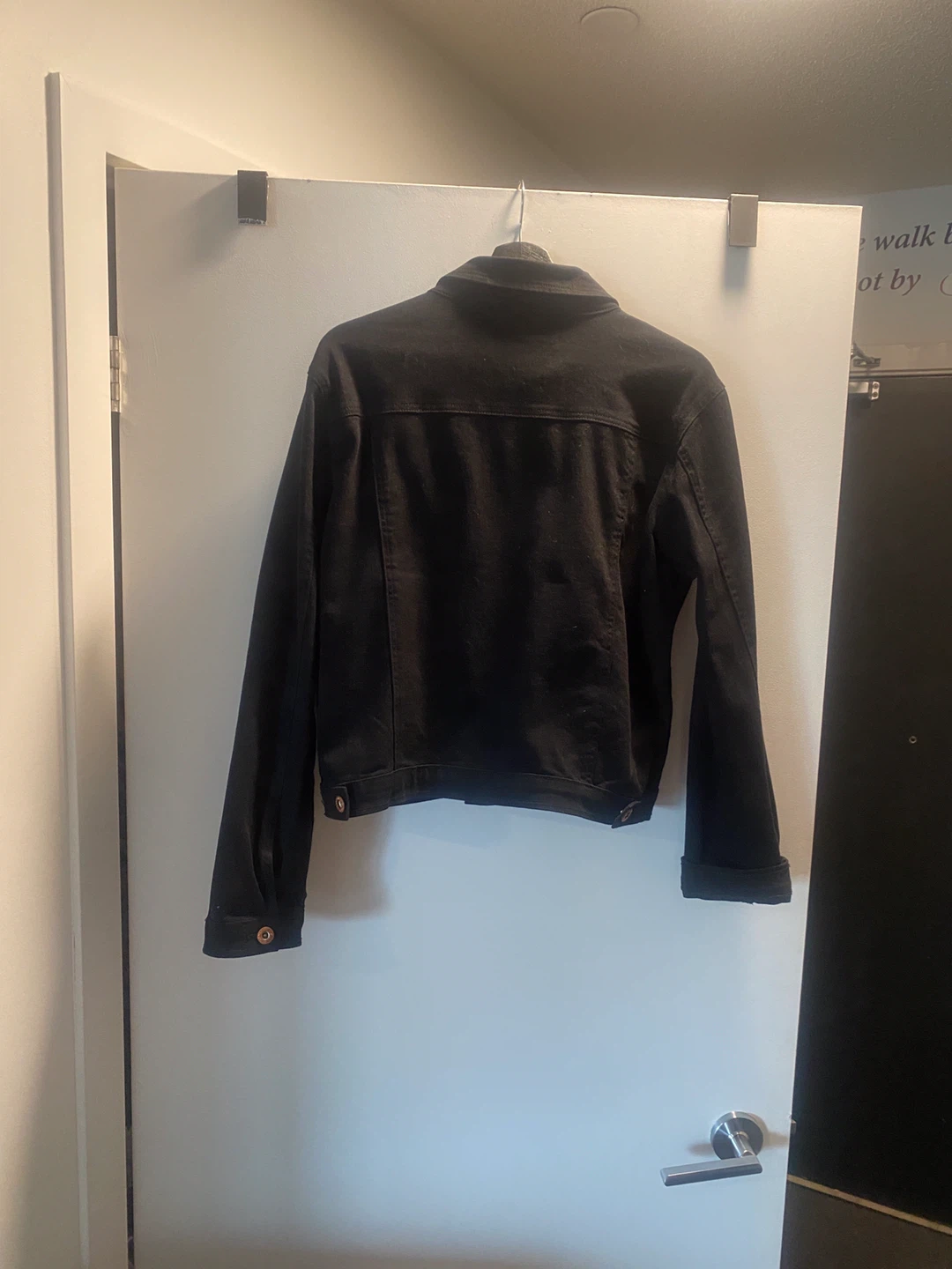 Ci Sono Denim Jacket - Black, Large - photo 3