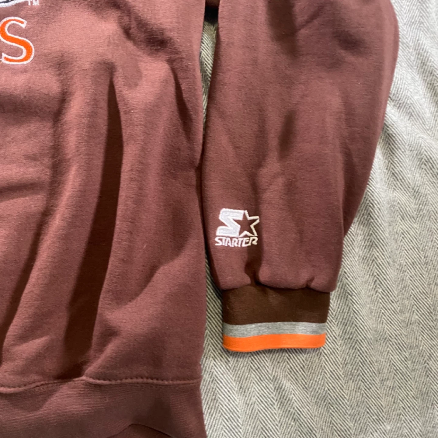Starter NFL Pro Line Cleveland Browns Crewneck Sweatshirt Size L - photo 3