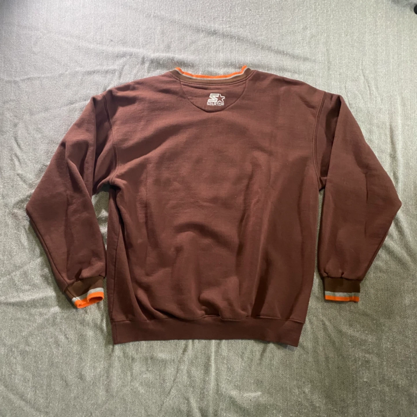 Starter NFL Pro Line Cleveland Browns Crewneck Sweatshirt Size L - photo 5