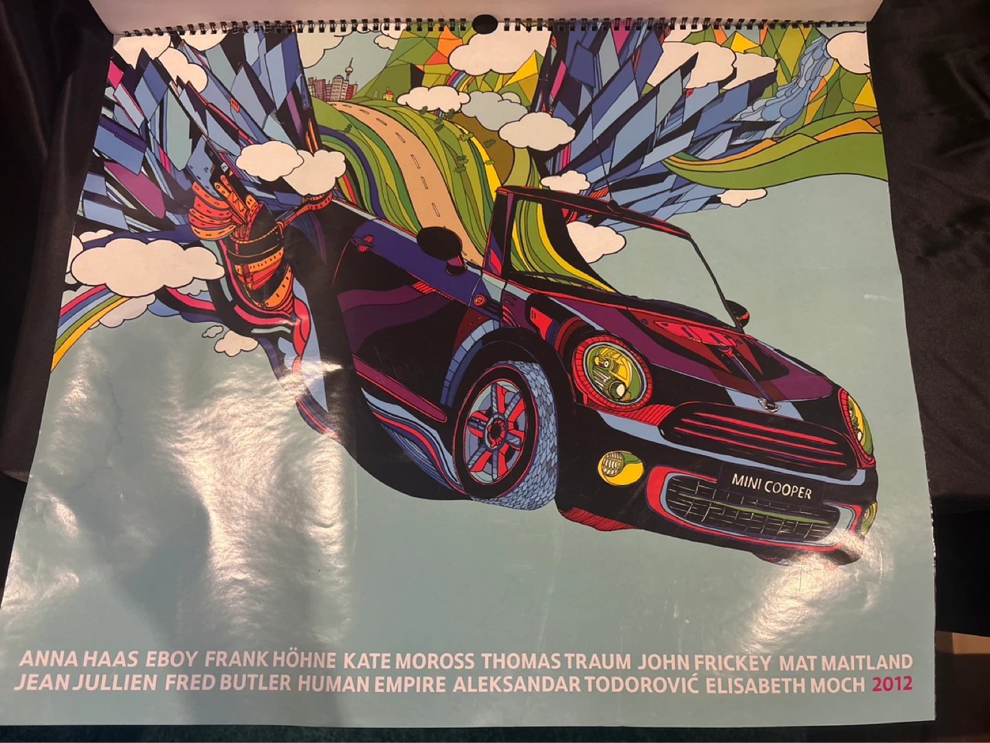 Mini Cooper 2012 Wall Calendar - photo 2