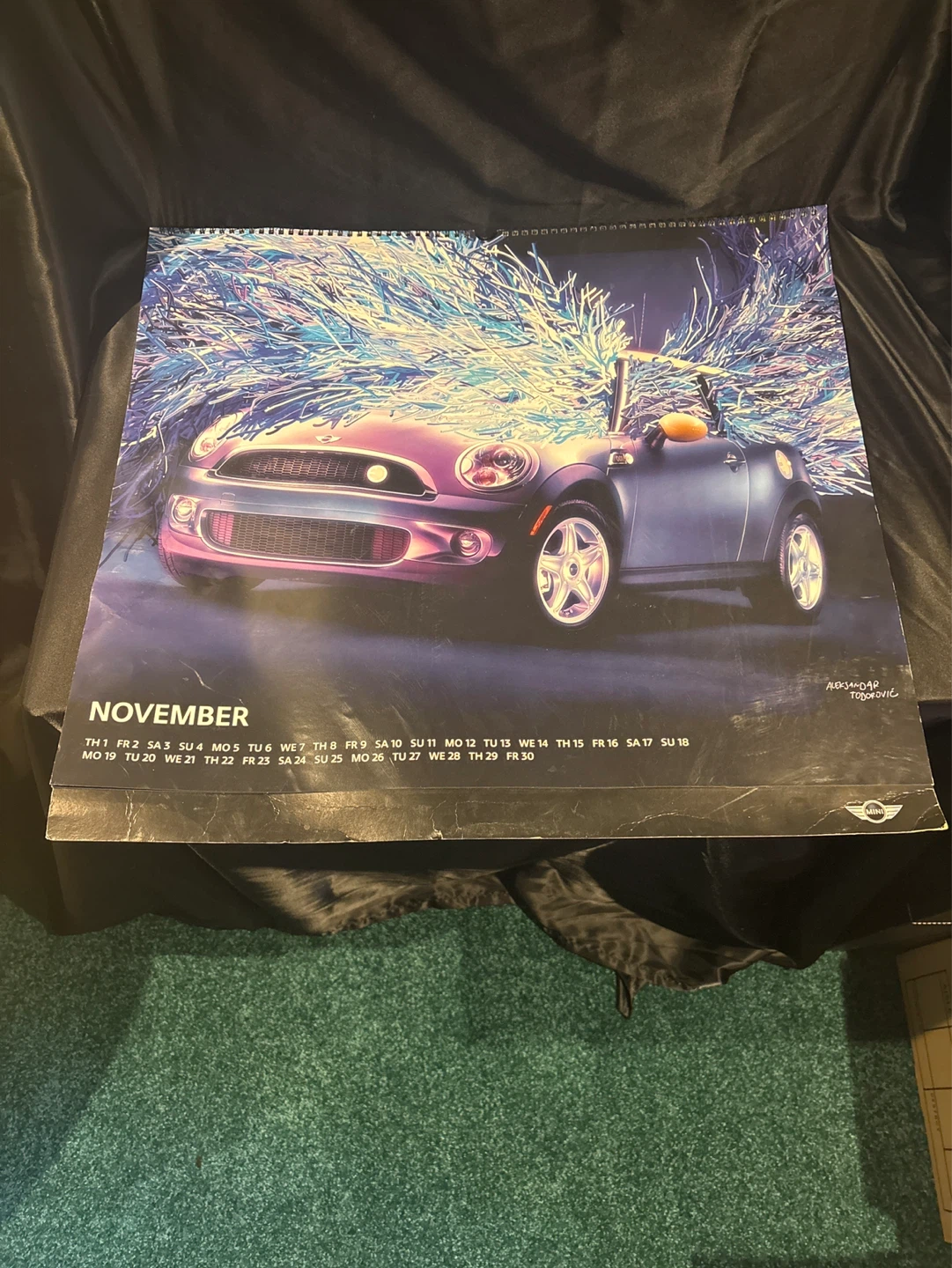 Mini Cooper 2012 Wall Calendar