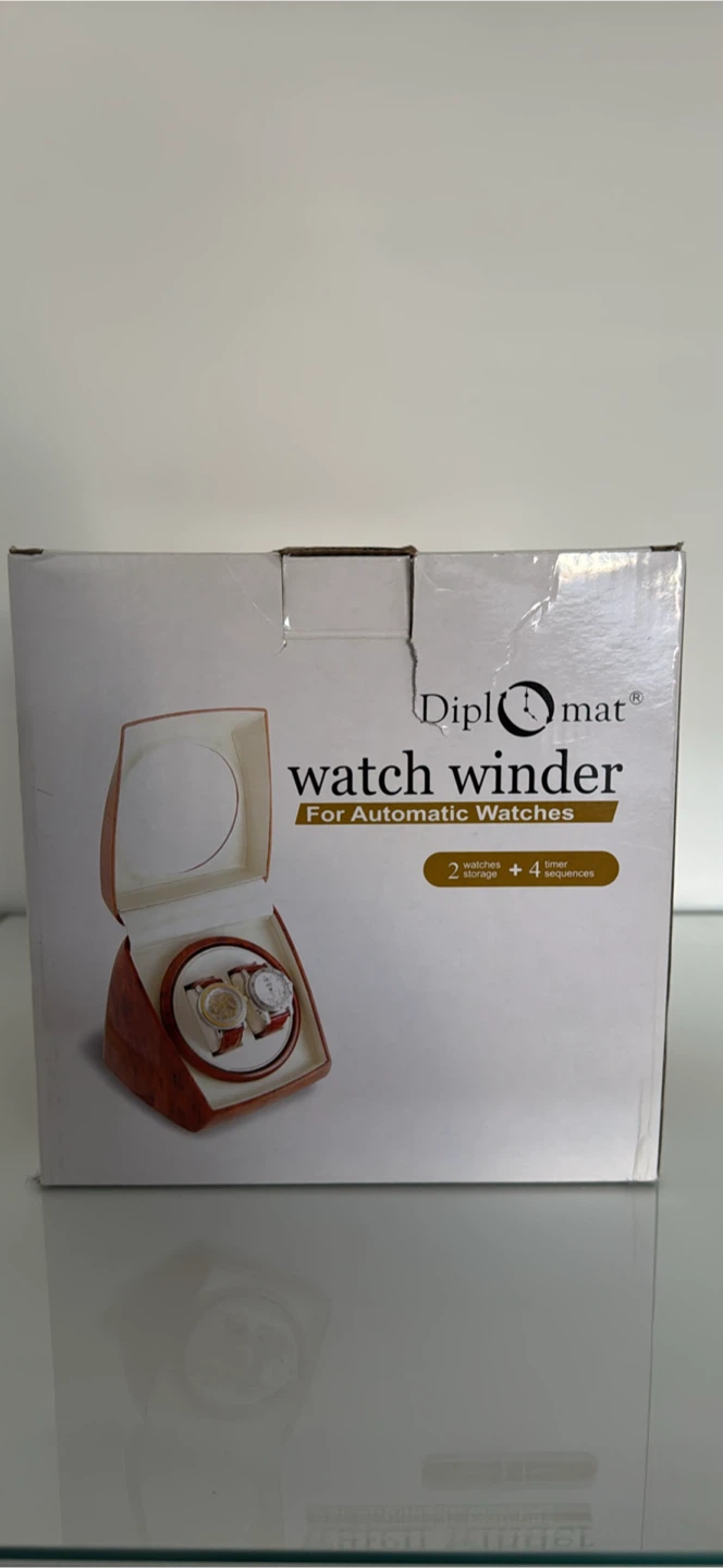 New Diplomat Watch Winder for Automatic Watches