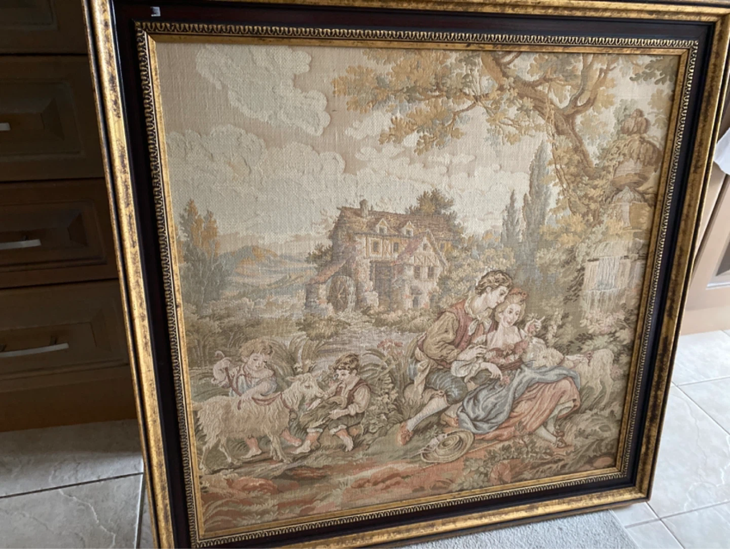 Framed Tapestry Wall Art