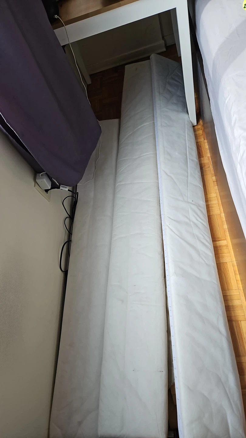 Ikea Slattum Upholstered Queen Bed Frame - photo 5