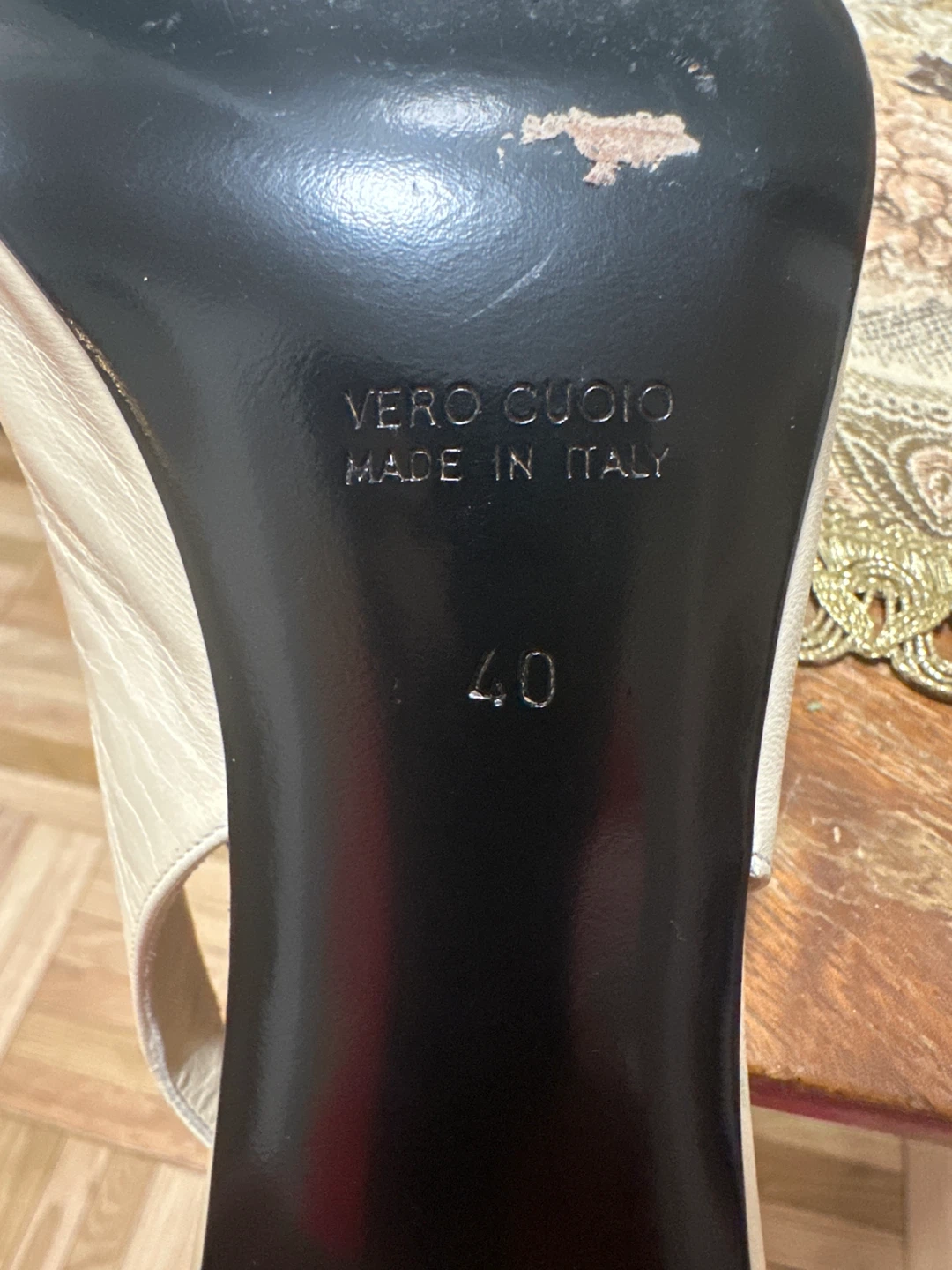 Galo Slingback Heels Size 40 - photo 5