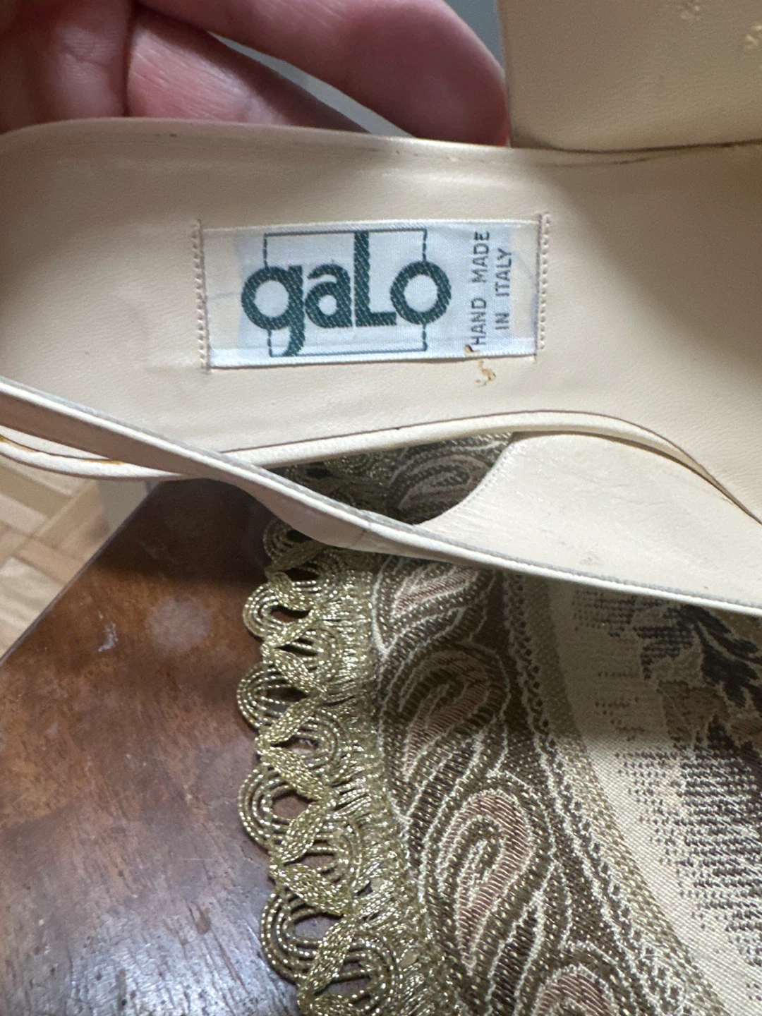Galo Slingback Heels Size 40 - photo 4