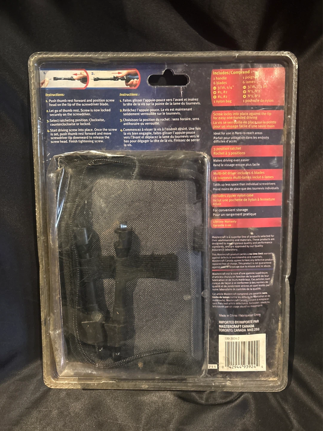 Brand new ratcheting screwdriver by Mastercraft - photo 2
