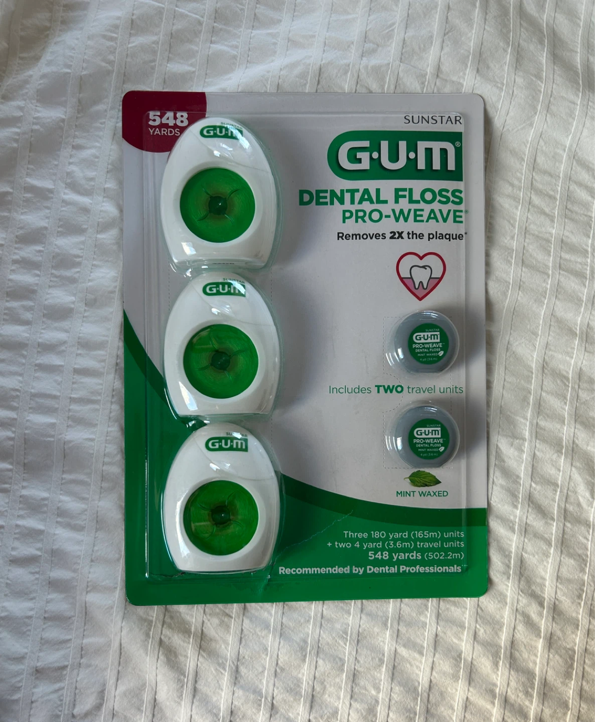 Gum dental floss pro-weave